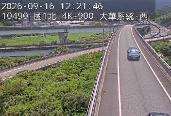 國道1號(大華系統交流道到八堵交流道, 大華系統-西)