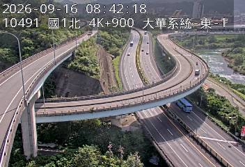 國道1號(大華系統交流道到八堵交流道, 大華系統-東)