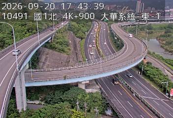 國道1號(大華系統交流道到八堵交流道, 大華系統-東)