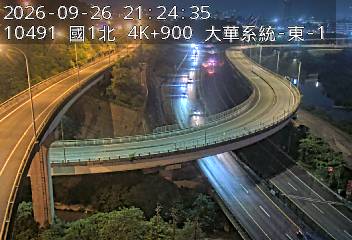 國道1號(大華系統交流道到八堵交流道, 大華系統-東)