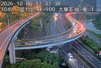 國道1號(大華系統交流道到八堵交流道, 大華系統-東)