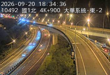 國道1號(大華系統交流道到八堵交流道, 大華系統-東)