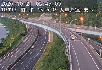 國道1號(大華系統交流道到八堵交流道, 大華系統-東)