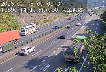 國道1號(五堵交流道到大華系統交流道)