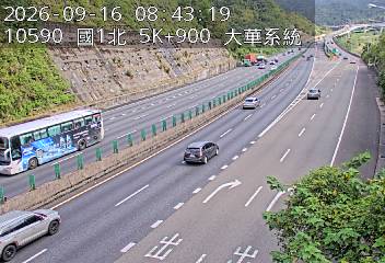 國道1號(五堵交流道到大華系統交流道)