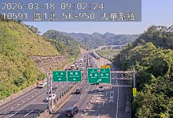 國道1號(五堵交流道到大華系統交流道)