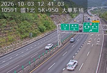 國道1號(五堵交流道到大華系統交流道)