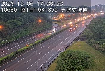國道1號(五堵交流道到汐止交流道)