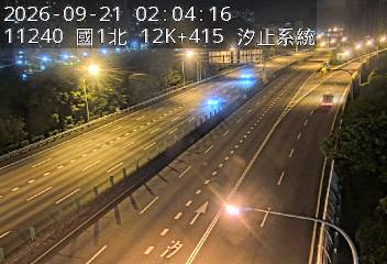 國道1號(高架汐止端到汐止系統交流道)