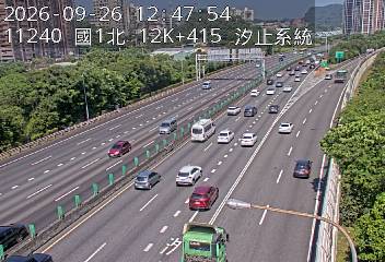 國道1號(高架汐止端到汐止系統交流道)