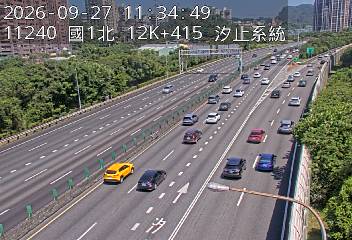 國道1號(高架汐止端到汐止系統交流道)
