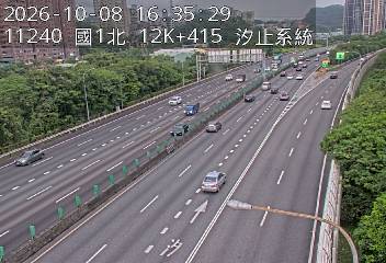 國道1號(高架汐止端到汐止系統交流道)