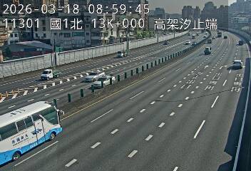 國道1號(高架汐止端到汐止系統交流道)