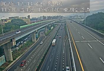 國1高架(堤頂交流道到汐止端)