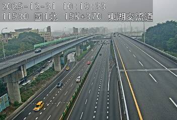 國1高架(堤頂交流道到汐止端)