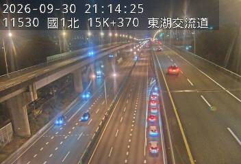 國1高架(堤頂交流道到汐止端)