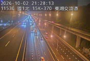 國1高架(堤頂交流道到汐止端)