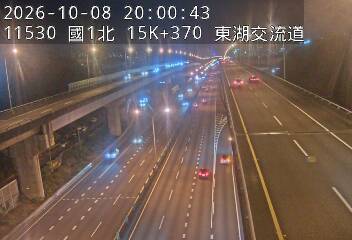 國1高架(堤頂交流道到汐止端)