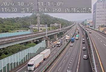 國道1號汐止五股高架道路(堤頂交流道到汐止端)