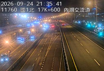 國1高架(堤頂交流道到汐止端)