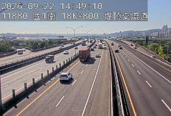 國1高架(堤頂交流道到下塔悠交流道)
