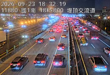 國1高架(堤頂交流道到下塔悠交流道)