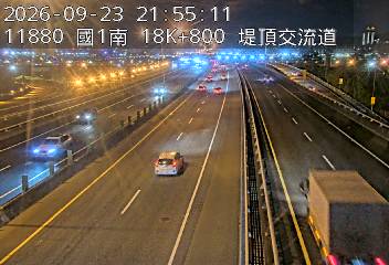 國1高架(堤頂交流道到下塔悠交流道)