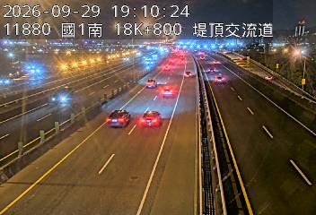 國1高架(堤頂交流道到下塔悠交流道)