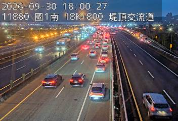 國1高架(堤頂交流道到下塔悠交流道)
