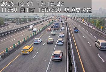 國1高架(堤頂交流道到下塔悠交流道)