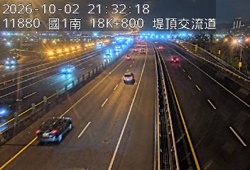 國1高架(堤頂交流道到下塔悠交流道)