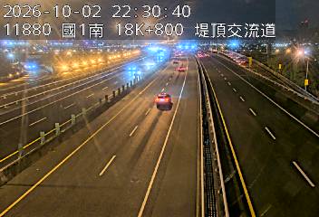 國1高架(堤頂交流道到下塔悠交流道)