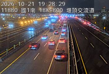 國1高架(堤頂交流道到下塔悠交流道)