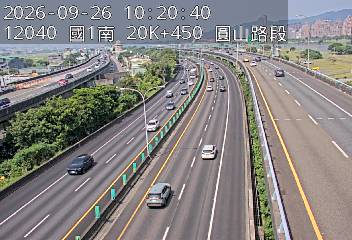 國1高架(堤頂交流道到下塔悠交流道)