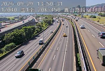國1高架(堤頂交流道到下塔悠交流道)