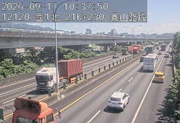 國道1號(圓山交流道到內湖交流道)