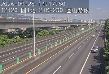 國道1號(圓山交流道到內湖交流道)