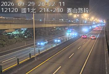 國道1號(圓山交流道到內湖交流道)