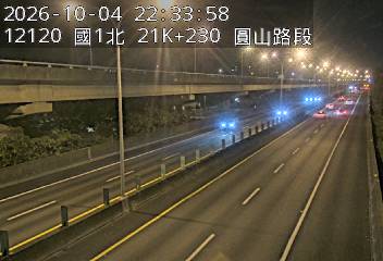國道1號(圓山交流道到內湖交流道)