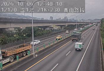 國道1號(圓山交流道到內湖交流道)