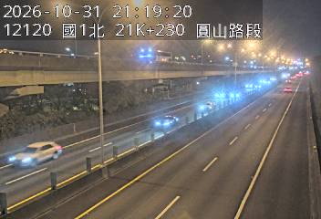 國道1號(圓山交流道到內湖交流道)