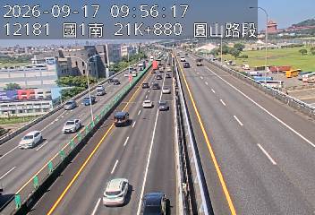 國1高架(下塔悠交流道到環北交流道)