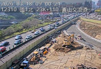 國道1號(圓山交流道到內湖交流道)