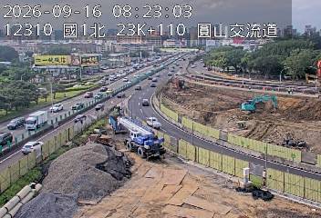 國道1號(圓山交流道到內湖交流道)