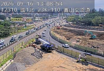國道1號(圓山交流道到內湖交流道)
