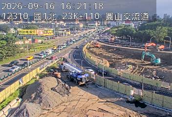 國道1號(圓山交流道到內湖交流道)