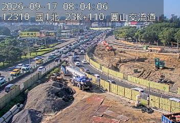 國道1號(圓山交流道到內湖交流道)