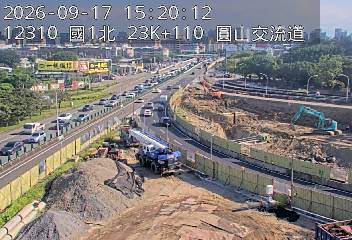 國道1號(圓山交流道到內湖交流道)