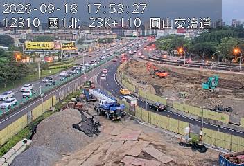 國道1號(圓山交流道到內湖交流道)