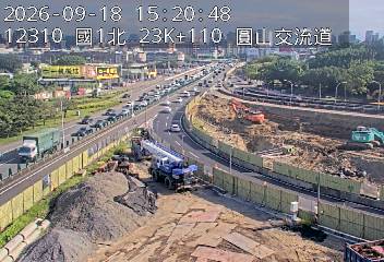 國道1號(圓山交流道到內湖交流道)